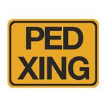 Pedestrian Crossing Sign (Ped Xing) 18" x 24"